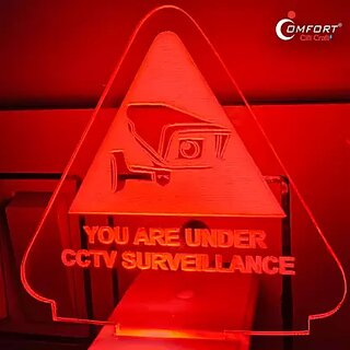                       CCTV DESIGN 3D ILLUSION LIGHT RGB NIGHT LAMP DECORATION LED LIGHT FOR OFFICE Night Lamp  (10 cm, MULTICOLOR)                                              