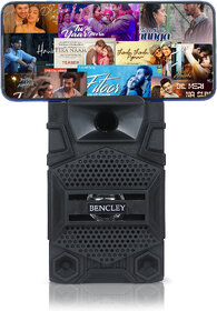 BENCLEY BY-03 Sound Blast, Mini, Thunder Sound Wireless Bluetooth Speaker for Car/Laptop/Home Audio  Gaming with USB/FM