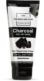 TBC - The Bath and Care Charcoal Peel Off Mask Purify and Detoxify Your Skin