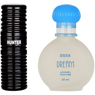 Ossa Hunter EDP 30ml And Dream Collection EDP 30ml For Men And Women Perfume Long Lasting Fragrance (Pack of 2) Ossa Hunter EDP 30ml And Dream Collection EDP 30ml For Men And Women Perfume Long Lasting Fragrance (Pack of 2)