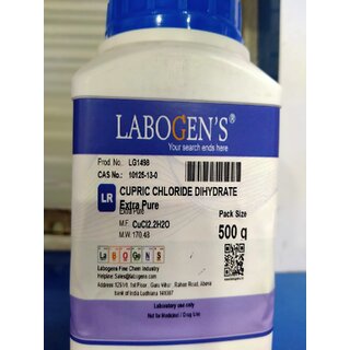 CUPRIC CHLORIDE DIHYDRATE Extra Pure CUPRIC CHLORIDE DIHYDRATE Extra Pure