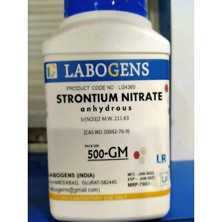 STRONTIUM NITRATE ANHYDROUS Extra Pure STRONTIUM NITRATE ANHYDROUS Extra Pure