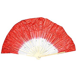 Kaku Fancy Dresses Japanese Fan Accesory For International Costume - Multicolor, Free Size, For Unisex Kaku Fancy Dresses Japanese Fan Accesory For International Costume - Multicolor, Free Size, For Unisex