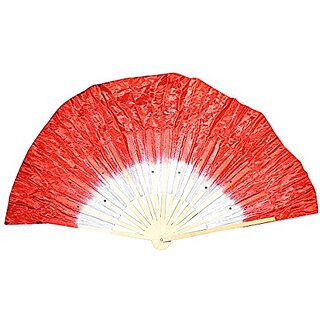                       Kaku Fancy Dresses Japanese Fan Accesory For International Costume - Multicolor, Free Size, For Unisex                                              