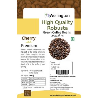                       Robusta Cherry - AA Coffee Beans                                              