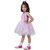 A-line Party wear dress for girl kids pink