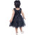 A-line Party black dress for girl kids