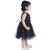 A-line Party black dress for girl kids