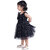 A-line Party black dress for girl kids