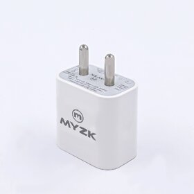 MYZK 20W PD Charger  Made in India Wall Charger Universal Compatibility  Fast Type C Adaptor for Android  iOS Devic