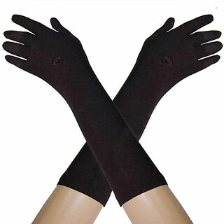                       Islamic Hand Gloves Arm Sleeves for Summer and Sun Protection Sleeves Gloves for Bike Riding Men and Women                                              