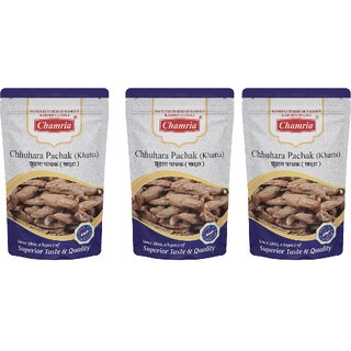 Chamria Chhuhara Pachak Khatta Mouth Freshener 120 Gm Pouch Pack of 3 Chamria Chhuhara Pachak Khatta Mouth Freshener 120 Gm Pouch Pack of 3