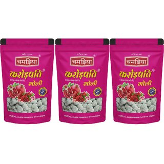 Chamria Karorpati goli Ayurvedic Mouth Freshener 120 Gm Pouch Pack of 3 Chamria Karorpati goli Ayurvedic Mouth Freshener 120 Gm Pouch Pack of 3