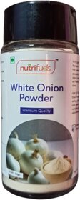 Nutrifuds White Onion Powder 50g Jar  Flavorful Dishes  Fine Ground Premium Seasoning for Cooking