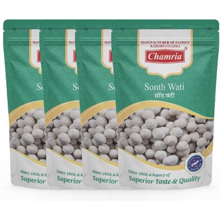 Chamria Sonth Wati Ayurvedic Mouth Freshener 120 Gm Pouch Pack of 4 Chamria Sonth Wati Ayurvedic Mouth Freshener 120 Gm Pouch Pack of 4