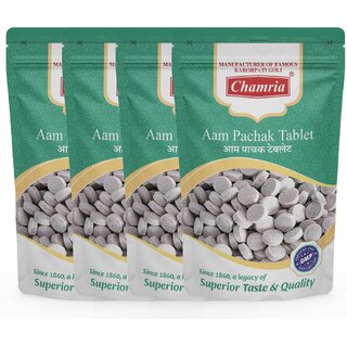 Chamria Aam Pachak Tablet Ayurvedic Mouth Freshener 120 Gm Pouch Pack of 4 Chamria Aam Pachak Tablet Ayurvedic Mouth Freshener 120 Gm Pouch Pack of 4
