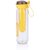 Steelo Fancy Sante Lemon,Fruit Infuse Plastic Flip top Water Bottle with BPA-Free Lid 750ml,Pack of 1,(Yellow,Colour M