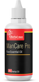 Herbal max ManCare Pro Pure Essential Oil for Thickening  Lasting Enhancement - 30ml