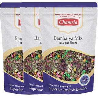 Chamria Bambaiya Mix Mouth Freshener 120 Gm Pouch Pack of 3 Chamria Bambaiya Mix Mouth Freshener 120 Gm Pouch Pack of 3