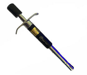 Mannat Easy Grip Metal Regular Gas Lighter for Kitchen Gas Stoves Lighter For Restaurants  Kitchen Use(Black,Pack of 1)