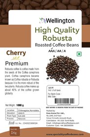 Roasted Coffee Beans - Robusta - Cherry AAA