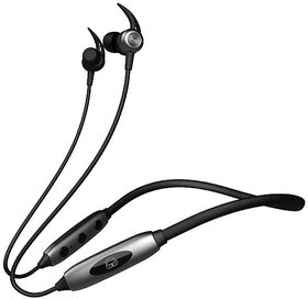 EKKO Unplug N03 Neckband: Top-tier ENC, 40ms Latency, 15-Hour Playback, Max Bass, Twin Connect, Siri & Google Assistant (Black)