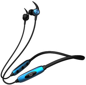 EKKO Unplug N03 Neckband: Top-tier ENC, 40ms Latency, 15-Hour Playback, Max Bass, Twin Connect, Siri & Google Assistant (Blue )