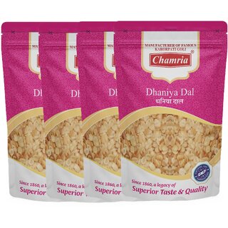                       Chamria Dhaniya Dal Mouth Freshener 120 Gm Pouch Pack of 4                                              