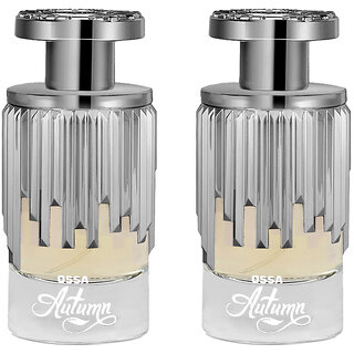                       Ossa Autumn EDP 100ml Perfume For Men And Women Long Lasting Fragrance Ideal for Tranquil Evenings (Pack of 2)                                              