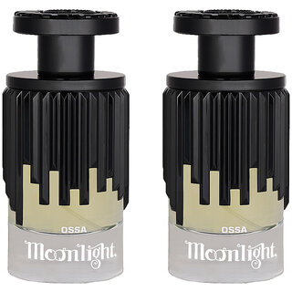                       Ossa Moonlight EDP 100ml Perfume With Fresh And Woody Notes For Men And Women Long Lasting Fragrance (Pack of 2)                                              
