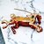LUCKY JEWELLERY Designer Gold Plating Copper Meenakari Vintage Horse Design Unisex Brooch Pin For Women/Girls/Men