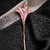 LUCKY JEWELLERY Designer Gold Plating Pink Meenakari Saree Hijab Pin Unisex Brooch Pin For Women/Girls/Men