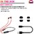 EKKO Unplug N02 Neckband with Super Sound Heavy Bass, Playback time Upto 15 Hours, Max BASS, TwinConnect, Siri & Google Assistant Activate (Red)