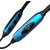 EKKO Unplug N03 Neckband: Top-tier ENC, 40ms Latency, 15-Hour Playback, Max Bass, Twin Connect, Siri & Google Assistant (Blue )