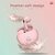 EKKO EARBEATS T03 TWS: 20-Hour Playback, Rich Sound, Twin Connect, Type C Charging, Siri & Google Assistant(Pink)