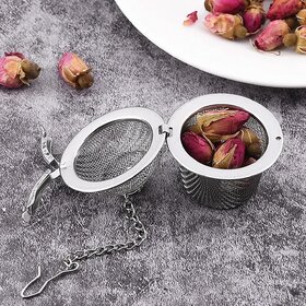 Neelu Tea Infuser Filter Ball(Set of 1)made from Rust Proof Stainless Steel for Green Tea,Black Tea  Masala Tea