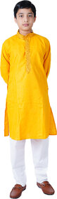 Kurta Pyjama for boys Yellow