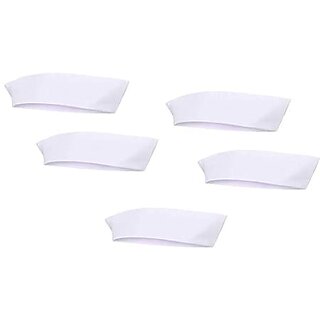                       Kaku Fancy Dresses Nehru Cap White For Boys  Girls Independence Day / Republic Day Nehruji Cap - Pack of 5                                              