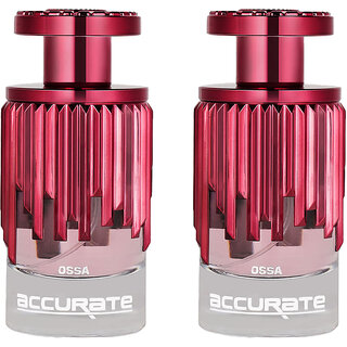                       Ossa Accurate EDP 100ml Perfume For Women Long Lasting Fragrance Ideal for a Vibrant Lifestyle (Pack of 2)                                              