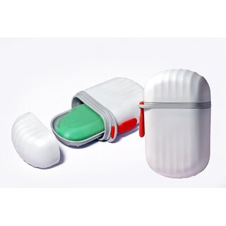                       Travel Shop Box Bathroom Shop Case Plastic Multipurpose Use Shop Case Air Tight Shop Holder                                              