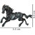 LUCKY JEWELLERY Designer Gold Plating Black Meenakari Vintage Horse Design Unisex Brooch Pin For Women/Girls/Men