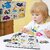 S.S.B Vehicle Wooden Puzzle Toys for Kids 3+ Jigsaw Puzzles for Baby Learning Toys Educational Toys for Board Game