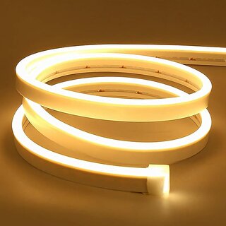                       Led Neon Strip Lights 16.5Ft-Waterproof Indoor/Outdoor For Home Decoration  Custom Sign-Warm White (12V) 5 meters                                              