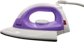 MyChetan Anara Dry Iron 750W  Aluminium Dry Iron With Non-Stick Coated Sole Plate   Easy Grip Temperature Knob