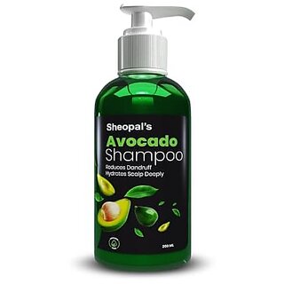                       Sheopal's Avocado Shampoo For Reduces Frizz Retains Moisture Curly Hair 200 ml                                              