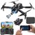 Foldable Remote Control Drone with Camera HD Wide Angle Lens Optical Flow Positioning with 1800Mah Battery WiFi FPV 4-Ax