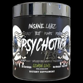 Psychotic Test Pre-Workout 30 Servings (Limon lime)