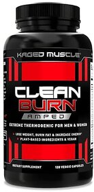 Brand  Next Move Muscle Clean Burn Amped Extreme Thermogenic for Men  Women, Weight Management Supplement with Organic Caffeine, 120 Veggie Caps