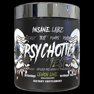                       Psychotic Test Pre-Workout 30 Servings (Limon lime)                                              