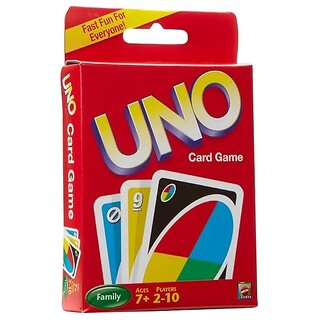                       Uno Playing Card Game for 7 Yrs and Above for Adult,set of 112 cards                                              